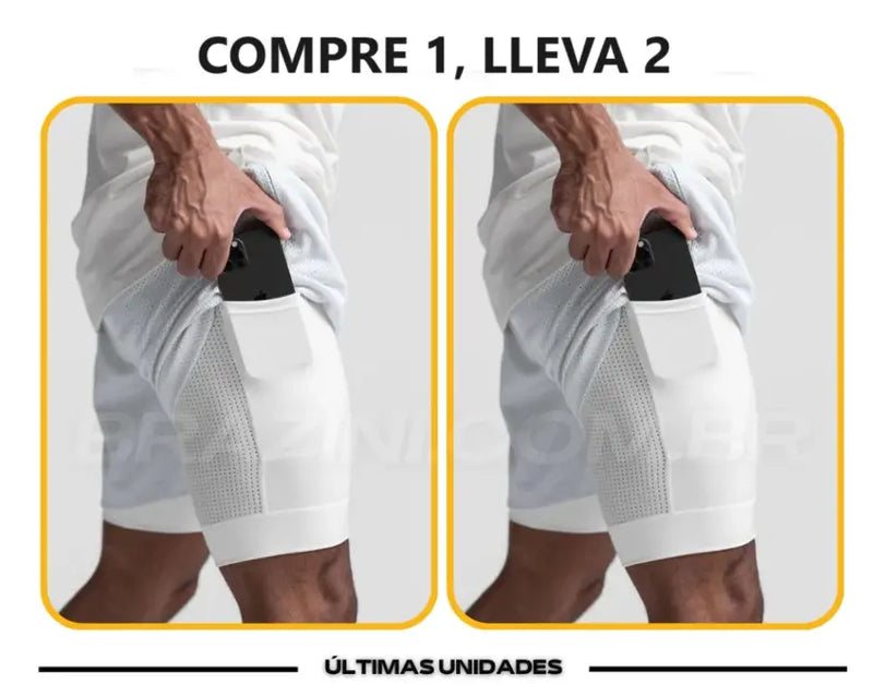 Shorts Dry-Fit de Compresión - [Compra 1 Lleva 2]