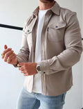 Chaqueta Overshirt de Algodón