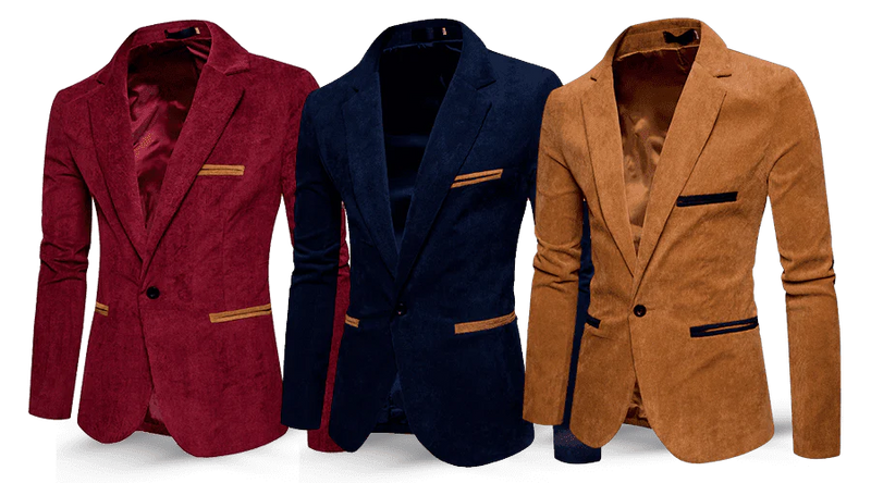 Blazer Masculino Diseño Elegante - Caqui